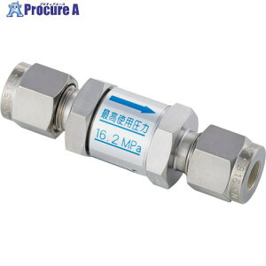 Fujikin SUS�|�����C���`���b�L�o���u_16.2MPa_FUCL-915 FUCL-915-6.35-0.07-KA 1�� ����654-1422 �y�����s�x���ρz