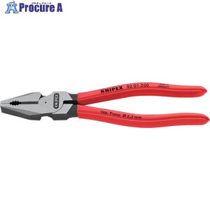 KNIPEX ���͌^�y���` �v���X�`�b�N�n���h�� 200mm (SB�X���W���p�b�P�[�W�d�l) 0201-200SB 1�� ��700-2104