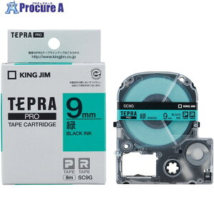 KING JIM �y�����z�u�e�v���vPRO�e�[�v 9mm �΃��x��/������ ����8m SC9G 1�� ��005-1608