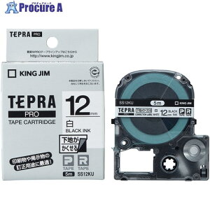 KING JIM �y�����z�u�e�v���vPRO�e�[�v 12mm ���n���������郉�x��/�����x��/������ ����5m SS12KU 5�� ����781-4429 �y�����s�x���ρz