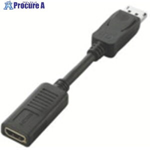 ELECOM DisplayPort-HDMIϊA_v^ AD-DPHBK 1 537-7854yϕsz