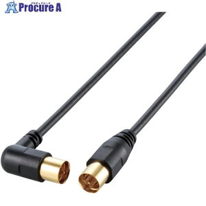 ELECOM �A���e�i�P�[�u��/L�[S�^/5m/�u���b�N AV-ATLS50BK 1�{ ����537-8494�y������ϕs�z