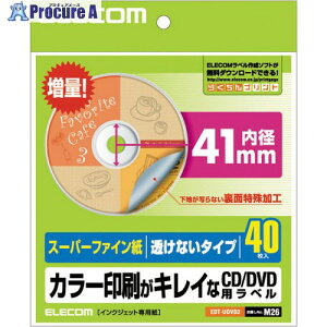 ELECOM CD/DVDx40艺nȂ^Cva17mm EDT-UDVD2 1 538-9763yϕsz