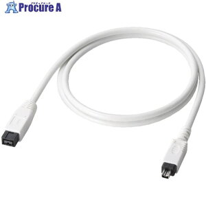 ELECOM IEEE1394b/FireWire�P�[�u�� �z���C�g IE-941WH 1�{ ����539-3493