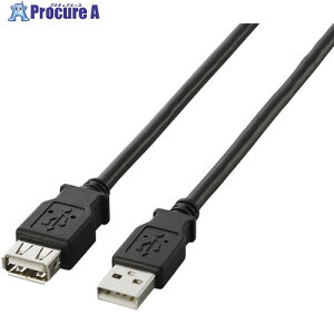 ELECOM EURoHS�w�ߏ���USB2.0���������P�[�u��1.5m�u���b�N U2C-E15BK 1�{ ����541-0819