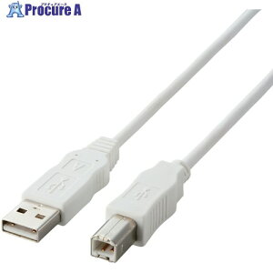 ELECOM EURoHSwߏUSB2.0P[u1.0mzCg USB2-ECO10WH 1{ 541-2374