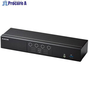 ELECOM p\Rؑ֊(KVM) HDMI 4|[g KVM-NHUS4 1 654-4730