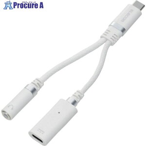 ELECOM ϊP[u ϋv Type-C to 3.5mmXeI~j DAC zCg MPA-C35DSPDWH 1 697-7500