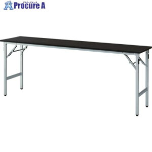 TRUSCO ^eNZV yʐ܂݉ce[u(A~r) 1800×450 ubN TTAB-1845A-BK 1 666-1017 ԏn