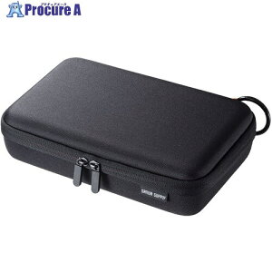 SANWA �Z�~�n�[�h�K�W�F�b�g�P�[�X W245×D155×H65mm IN-HDAD2BK 1�� ����706-8138 ���l��l����s��