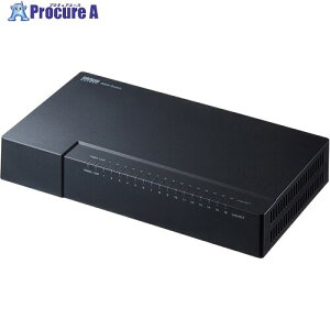 SANWA XCb`Onu MKrbgΉ 16|[gE}Olbgt LAN-GIGAP1602BK 1 706-8141 lls