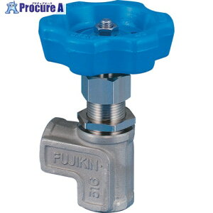 Fujikin �X�e�����X�|���j�[�h���X�g�b�v�o���u(�A���O���`) US-33PC-R 1�� ��126-4445
