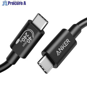 Anker USB�P�[�u�� 515 USB-C �� USB-C �P�[�u�� (USB4�Ή� 1.0m) A8487011 135�{ ����635-6355 �y�����s�x���ρz