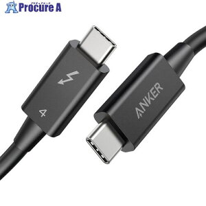 Anker USBP[u USB-C  USB-C Thunderbolt 4 100W P[u 0.7m A8859011 135{ 635-6487 ysxρz