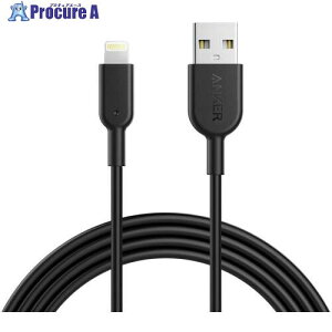 Anker ���C�g�j���O�P�[�u�� PowerLine II ���C�g�j���O�P�[�u�� 1.8m �u���b�N A8433012 135�{ ����635-6543 �y�����s�x���ρz