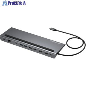 SANWA USB Type-C�h�b�L���O�X�e�[�V����(4K�Ή��EHDMI×2��ʏo��) USB-CVDK14 1�� ����705-6476 ���l��l����s��