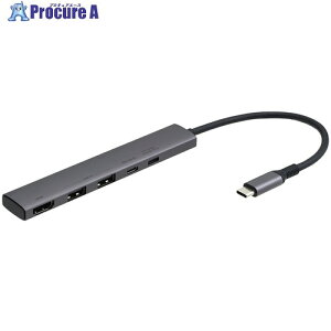 �i�J�o���V �X�����h�b�L���O�X�e�[�V���� PD�Ή� Type-C 5in1 �O���[ UD-C10GY 1�� ����705-4855 �y�����s�x���ρz