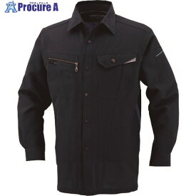 コーコス 長袖シャツAS-728 1 MネイビーM AS728-1-M 1枚 ■▼135-7409 【送料都度見積】