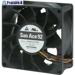 SanAce d̓t@(92×38 DC12V PWMEpXZTt) 9GA0912P1H03 1 148-8418 ysxρz