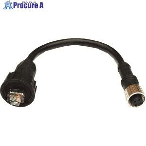 MOXA M12(4s)D-coded/RJ45 Cat5e UTPP[u 10cm CBL-M12DFF4PRJ45-BK-10-IP67 1{ 168-4973 ysxρz