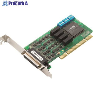 MOXA 4�|�[�gRS-232C/422/485 ���[�v���t�@�C�� ���j�o�[�T��PCI�|�[�g ���≏�ی� DB9�ڑ��P�[�u���t CP-114UL-I-DB9M 1�� ����168-4977 �y�����s�x���ρz