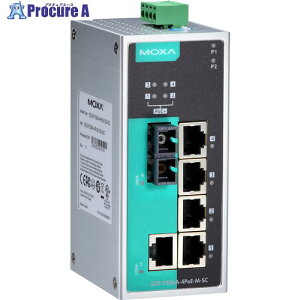 MOXA 6|[g(RJ45 PoE×4ARJ45×1AVO[hSCRlN^×1) A}l[Wh C[TlbgXCb` EDS-P206A-4POE-S-SC 1 168-5029 ysxρz