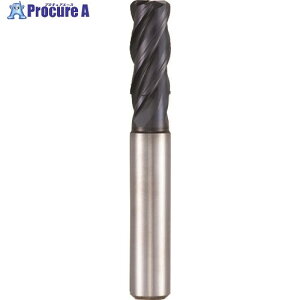 GUHRING チタン用4枚刃エンドミル コーナーR レギュラSuperAコート 25mm 3498 25.015 1本 ■▼180-4497 【送料都度見積】