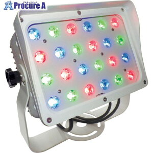 tlight LED RGBJ[ ȈՃRg[[t Ǝˊp30°{fB FLOOD24ZF30W-C 1S 244-2003
