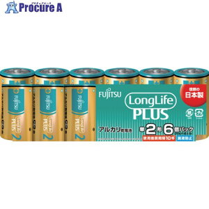FDK �A���J�����d�r�P2 Long Life Plus 6�p�b�N LR14LP(6S) 1�p�b�N ��249-7300