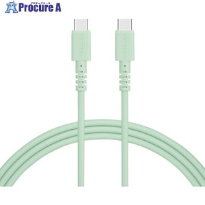 MOTTERU ���Ȃ₩�ŗ��܂Ȃ� �V���R���P�[�u�� �}���[�d �f�[�^�]���Ή� USB-C to USB-C MOT-SCBCCG200-PS 1�� ����385-3002 �y�����s�x���ρz