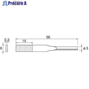 �A���S�t�@�C�� �d���_�C�������h�e�[�p�[���X��0.3X6X56#400 CP212 1�{ ����402-0766 �y�����s�x���ρz