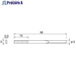 �A���S�t�@�C�� �d���_�C�������h�e�[�p�[���X��0.3X3X56#200 CP201 1�{ ����402-1051 �y�����s�x���ρz