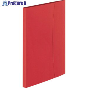 ライオン クリアーブック〈ビジカル〉 A4判S型 20ポケット レッド(R) CR-20B CR-20B -R(14405) 1冊 ■▼429-9334 【送料都度見積】