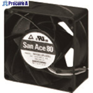 SanAce �W���t�@��(80×38mm DC12V-���[�h���d�l PWM�R���g���[���E�p���X�Z���T�t��) 9HV0812P1G601 1�� ����430-0658 �y�����s�x���ρz