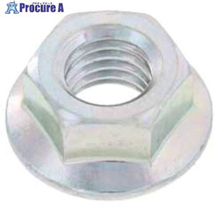 SUNCO 三価ホワイト フランジナット(S無し 左ネジ M10(14X19 (300本入) N0-00-0368-0100-0000-03 1箱 ■▼502-3249 【送料都度見積】