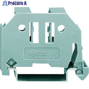 WAGO DIN���[���p �����^�b�`�G���h�X�g�b�v 10mm�� 249-117-TPK 1�� ��502-4696