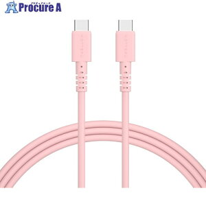 MOTTERU Type-C to Type-C�V���R���P�[�u�� 200cm �V�F���s���N 2�N�ۏ�(MOT-SCBCCG200-PK) MOT-SCBCCG200-PK 1�� ����564-4217 �y�����s�x���ρz