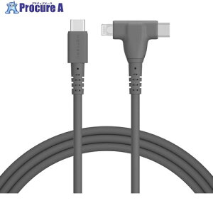 MOTTERU 2in1 USB-C to Lightning  USB-C VRP[u X[L[ubN MOT-2IN1G200-BK 1 695-6236 ysxρz