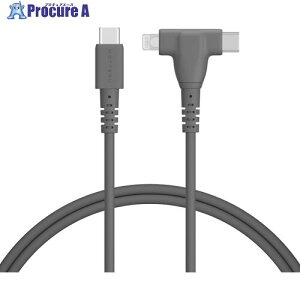 MOTTERU 2in1 USB-C to Lightning  USB-C VRP[u X[L[ubN MOT-2IN1G100-BK 1 695-6237 ysxρz