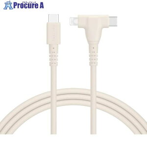 MOTTERU 2in1 USB-C to Lightning  USB-C VRP[u A[h~N MOT-2IN1G200-AM 1 695-6239 ysxρz
