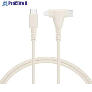 MOTTERU 2in1 USB-C to Lightning  USB-C VRP[u A[h~N MOT-2IN1G100-AM 1 695-6240 ysxρz