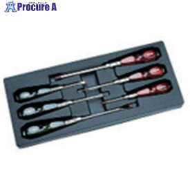 nepros 木柄ドライバセット[6本組] NTD306 1S ▼807-0579