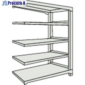 TRUSCO �X�`�[�����b�N M2�^�y���ʒI 860X450XH1200 5�i �A�� �l�I�O���[ M2-4345B NG(�l�I�O���[) 1S ����509-2043