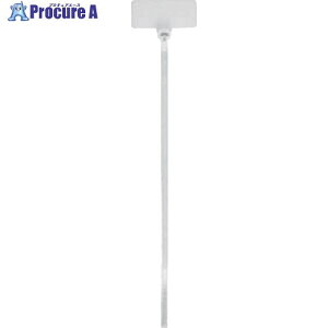 TY-Rap �}�[�L���O�^�C ���ʃ^�O�t�� �W�� �i�`�������F ���x�����@20.6×9.3mm ��2.4×����102m 500�{���� TY53M 1�� ��683-2429