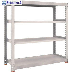 TRUSCO �X�`�[�����b�N M5�^���ʒI 1800X921XH2400 4�i �P�� �Ɛk�����x�[�X�t �l�I�O���[ �l�I�O���[ M5-8694SFC NG 1�� ��692-4784