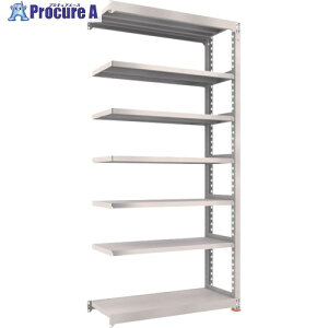 TRUSCO �X�`�[�����b�N M5�^���ʒI 1800×471×H2400 7�i �A�� �Ɛk�����x�[�X�t �l�I�O���[ �l�I�O���[ M5-8657BSFC NG 1�� ��692-4788