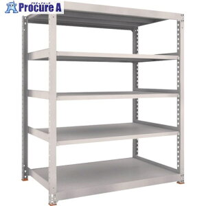 TRUSCO �X�`�[�����b�N M5�^���ʒI 1800X571XH2400 5�i �P�� �Ɛk�����x�[�X�t �l�I�O���[ �l�I�O���[ M5-8665SFC NG 1�� ��692-4789