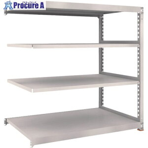 TRUSCO �X�`�[�����b�N M5�^���ʒI 1800X471XH2400 4�i �A�� �Ɛk�����x�[�X�t �l�I�O���[ �l�I�O���[ M5-8654BSFC NG 1�� ��692-4805
