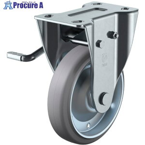 ���[�G�C �v���[�g�� �Œ� �L���X�^�[ �O���[�S�� �ԗ֌a150mm �X�g�b�p�[�t�� PM�^�C�v PMR-LB(L)�^ ��t���@112×50(100×56) PMR-150WBLB(L)-G 1�� ����596-7283 �y�����s�x���ρz