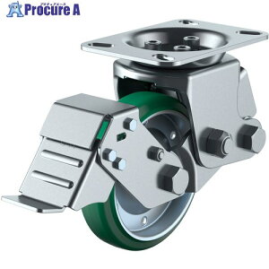 ���[�G�C �v���[�g�� �Œ� �L���X�^�[ �΃S�� �ԗ֌a150mm �X�g�b�p�[�t�� SKY�^�C�v SKY-2R-S�^ ��t���@133×86(125×62) SKY-2R150WFS(GR)-A-1 1�� ����618-0085 �y�����s�x���ρz